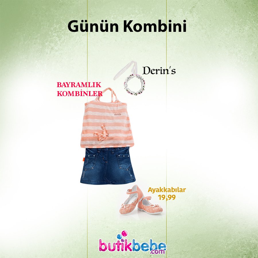 💜 Butikbebe Günün Kombini'nde bugün minik prensesler yine çok şık. 😍
butikbebe.com