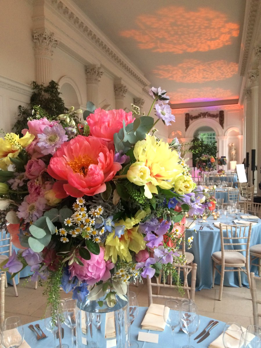 HRP_Events's tweet photo. Newest recruit @sophiekeevill <3 her first wedding at #kensingtonpalace - total pastel lovelieness! #ColourfulEvent https://t.co/1Qt3kRrtkG
