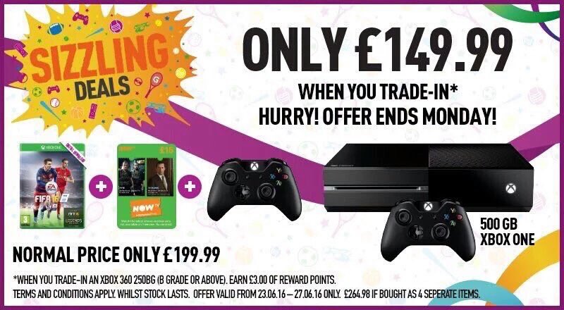 GAME_WhiteCity's tweet image. We&apos;ve got a fantastic offer for you guys this weekend! #UpgradeForLess &amp;amp; get an X1 for £199.99! *This weekend only*