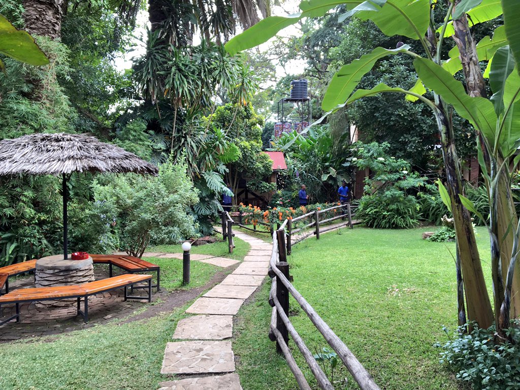 SSPTanzania's tweet photo. We're back in the Outpost Lodge in Arusha. We have the rest of the day to shower &amp; relax. #bestshowerever https://t.co/NjZSapxoVK