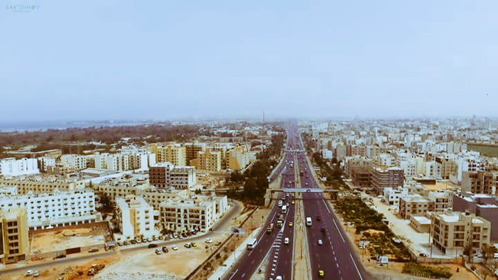 BayInnov's tweet photo. Vue sur Dakar https://t.co/JD0eDZcxBd