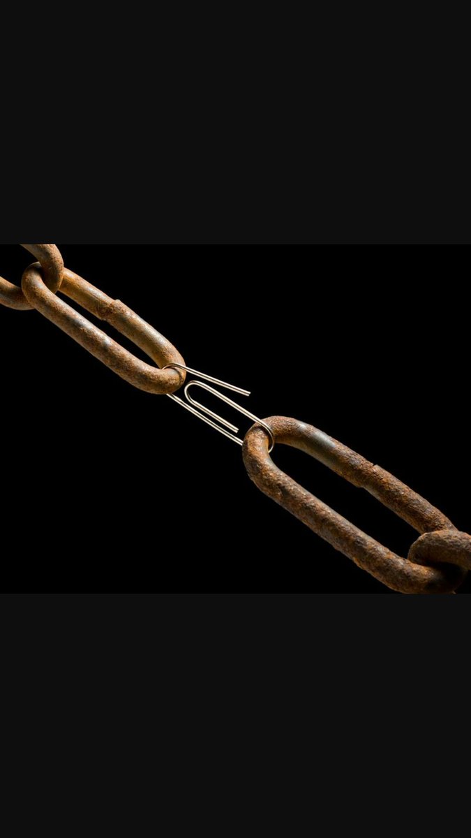 _coach__mike_'s tweet image. A chain is as strong as the weakest link