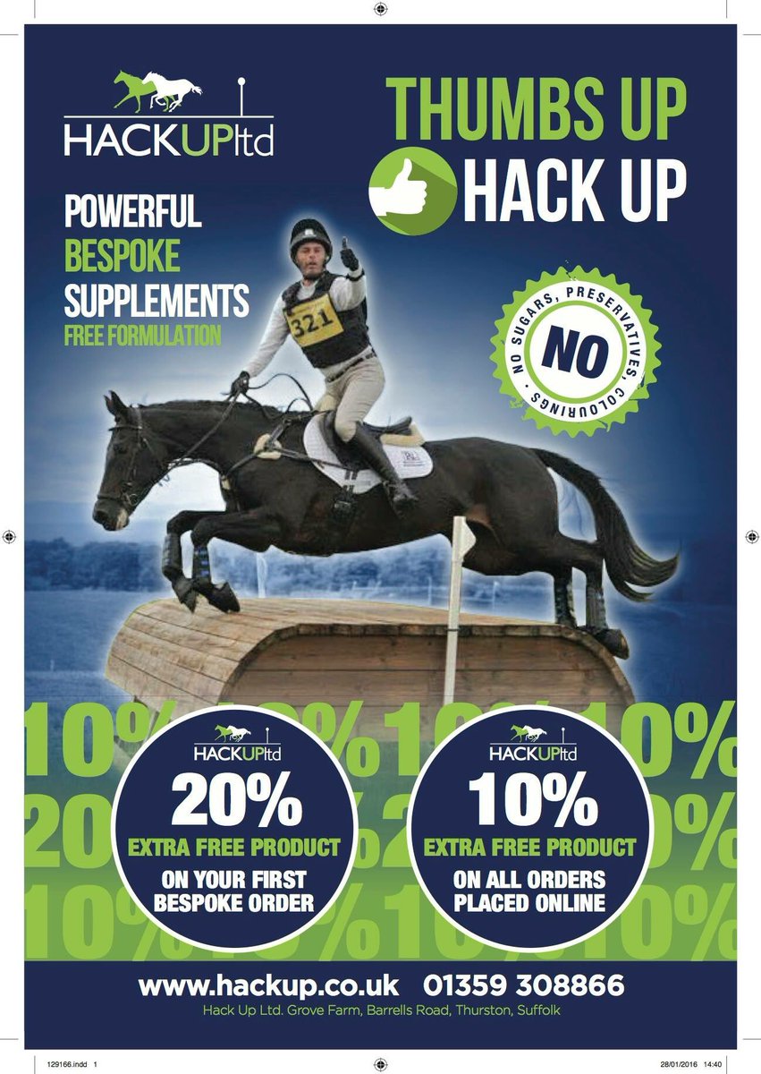 thelawsonponies's tweet photo. Boom! 9kg of #BespokeSupplements on the way from @up_hack! Great products that do what they say! Thanks @GingellAlex https://t.co/7znVrV5xL3