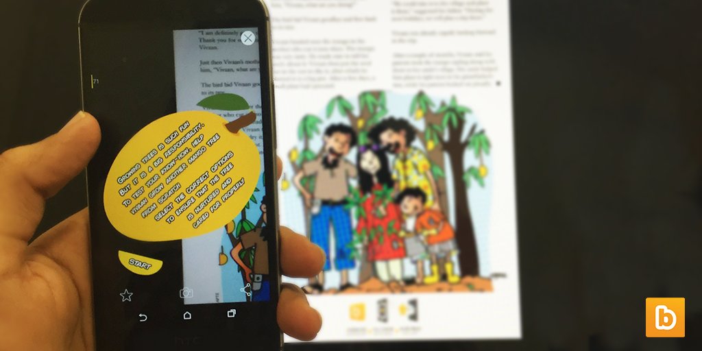 blippar's tweet photo. Vivaan is trying to plant his mango sapling, help him grow it into a tree by #blipping the image! #Blippar @champak https://t.co/BBNLCN4ZQh