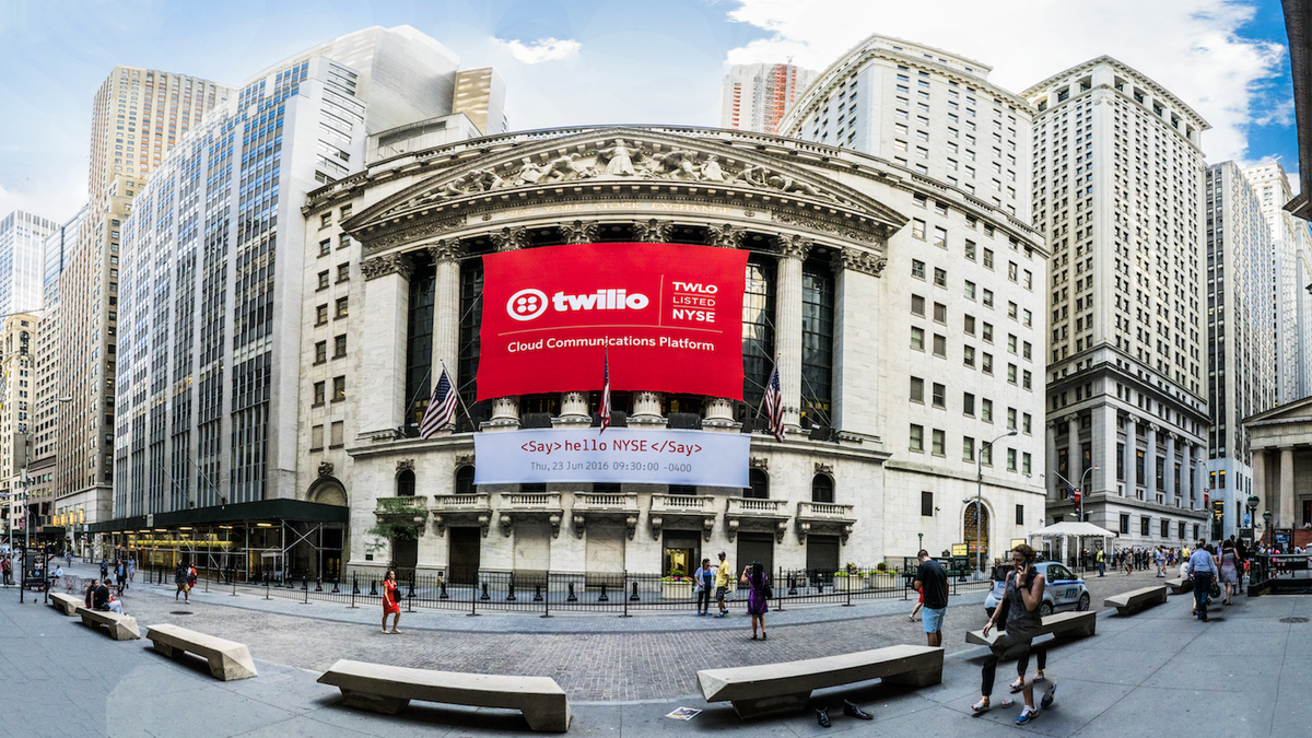 twilio's tweet image. &amp;lt;Say&amp;gt;Hello NYSE&amp;lt;/Say&amp;gt;