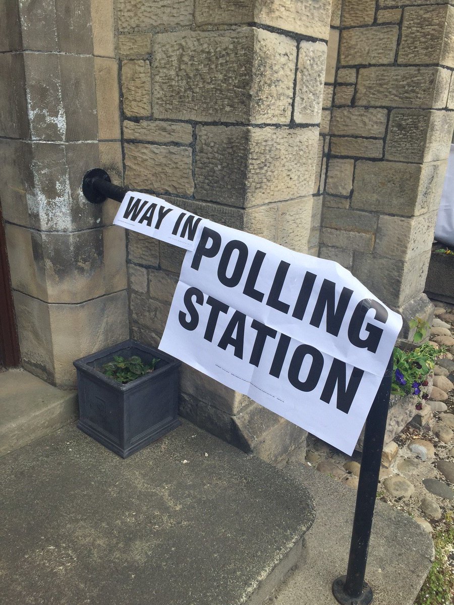 Get out and have your say in the #EUreferendum!!  #iVoted