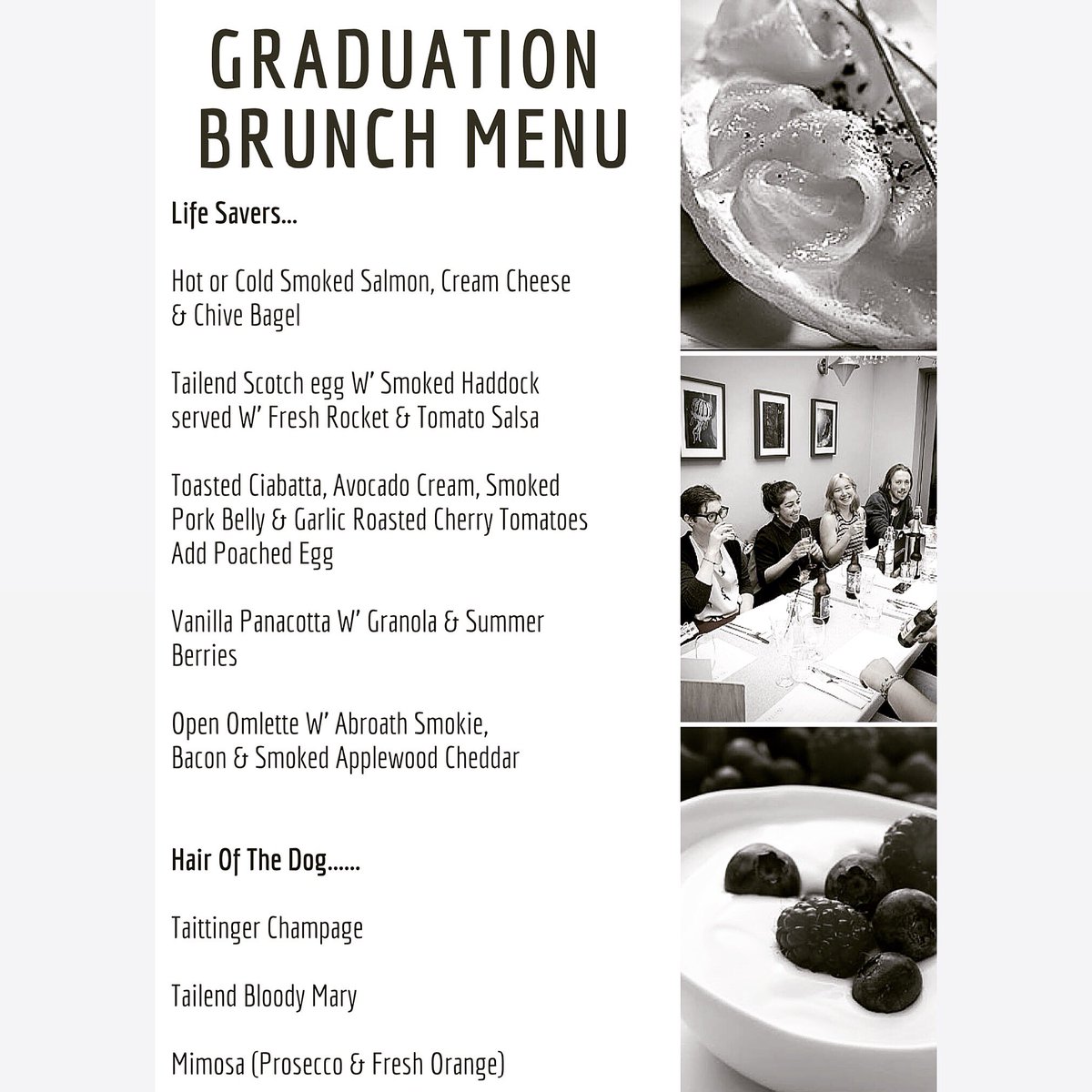 TheTailend's tweet photo. Post Ball Brunch @Tailend 🍴😋 Sun 26th @ 11am. Tailend scotch egg is a MUST! #sundaybrunch #lovetailend #hangovercure https://t.co/lJG4ieXu1C