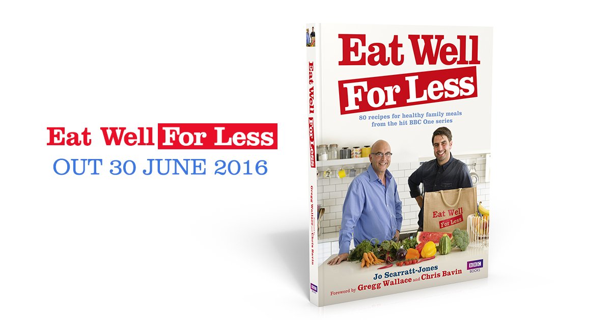 JUST 1 WEEK TO GO until the official <a href="/BBCOne/">BBC One</a> #EatWellForLess book is published! Pre-order here /amzn.to/1rtbBcG