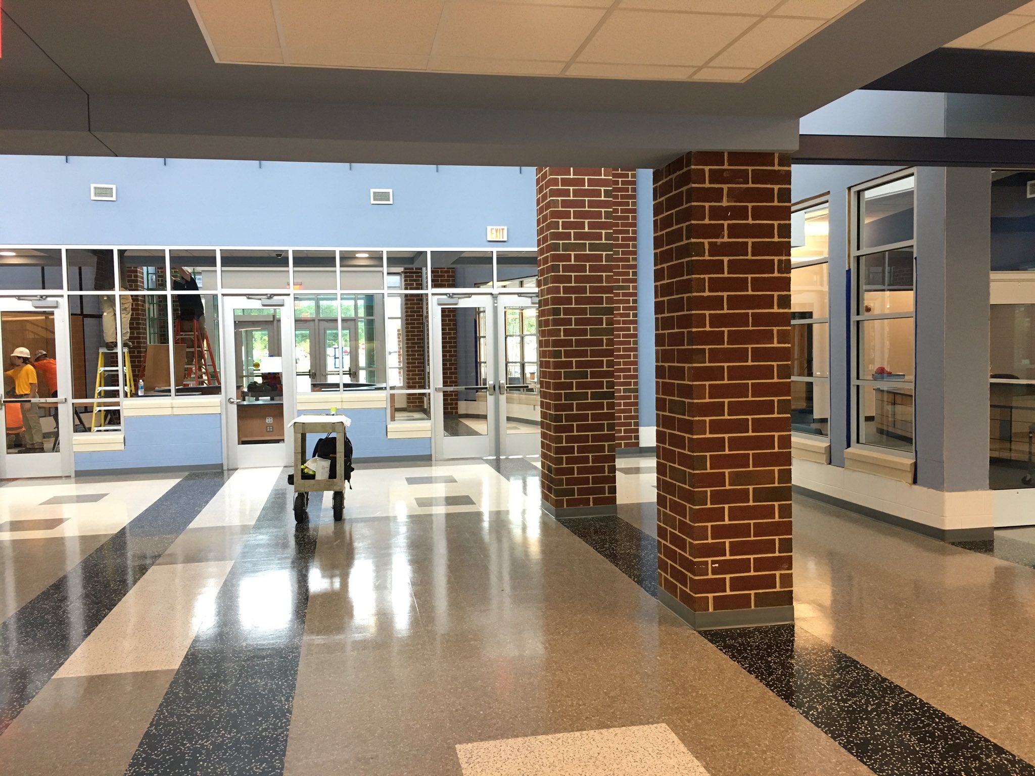 Colgan High School on Twitter "Here's the same view today....looking