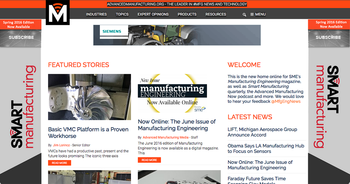 sarahannwebster's tweet photo. Yo, #MFGpro! The #technology website for #manufacturing professionals just got better! Visit https://t.co/pIMsrUEw6o https://t.co/6pY5QjRQuM