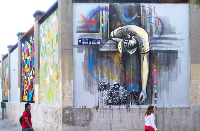SinpasARTE's tweet photo. Una exposición de arte urbano gratis las 24 horas del día los 365 días del año https://t.co/ODCNZScETK #Madrid https://t.co/ugVMLLLRcM