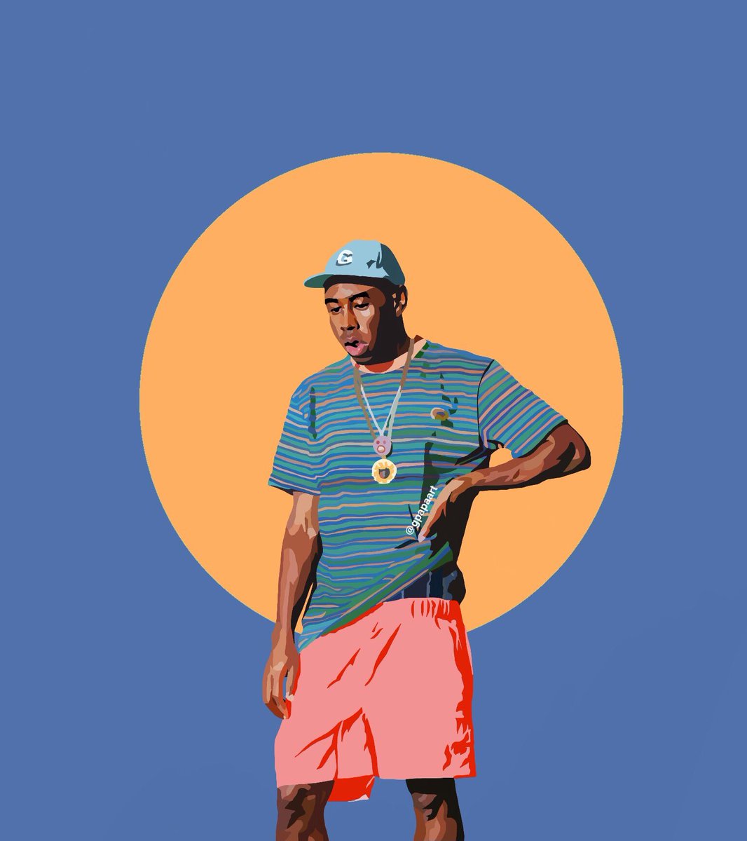 gpapaart's tweet photo. tag @fucktyler @ofwgkta #tylerthecreator #ofwgkta #oddfuture #rap #rapper #hiphop #art #golf #golfwang #golflefleur https://t.co/EfV6Qj5ZOe