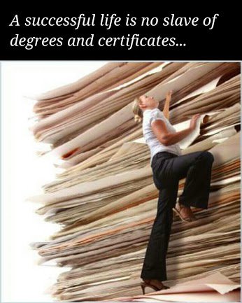 SoftwareLabels's tweet image. A #successful life is no slave of #degrees and certificates...
#lifeskills
