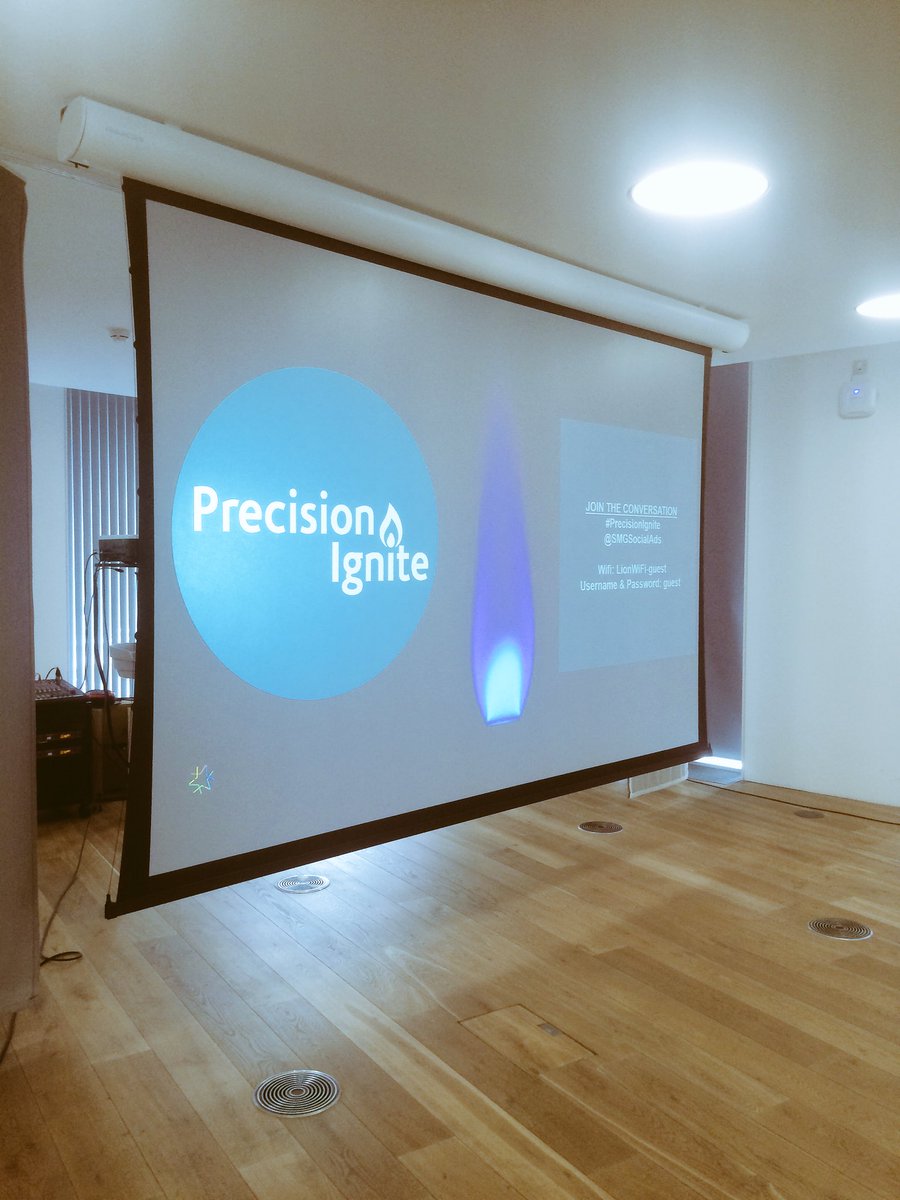 SMGSocialAds's tweet photo. Welcoming all our guests for the #PrecisionIgnite 2016 event! https://t.co/PZv5Xun06M