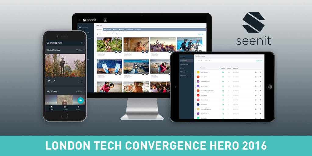 growldnbusiness's tweet image. #Mediatech success story @_seenit #techconvergence in London bit.ly/1Xj39tT #LDNTechHeroes #LDNTechWeek