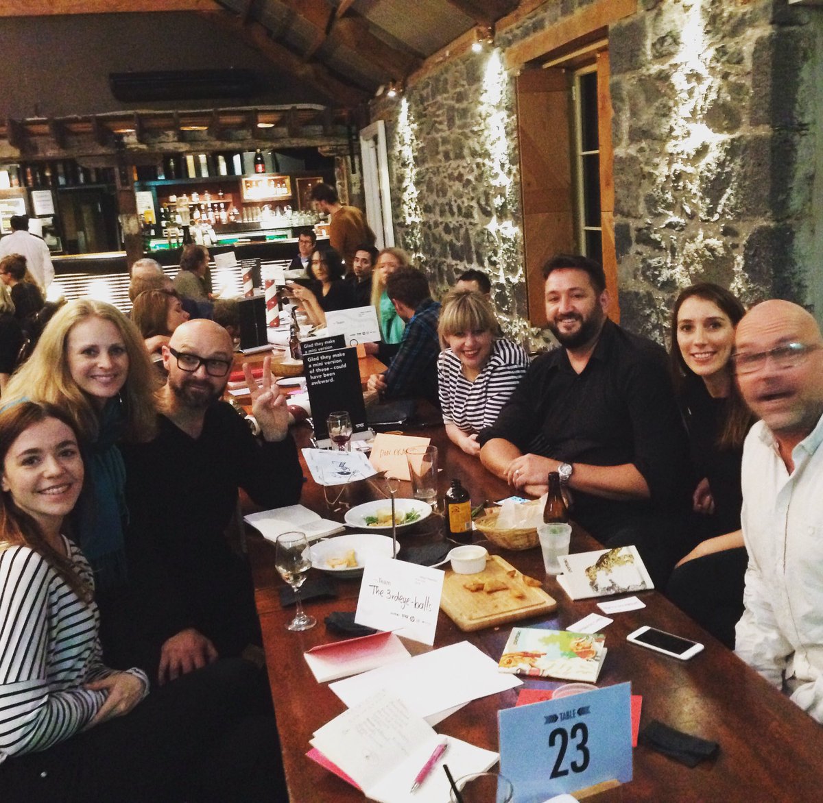 3rdeyeRecruit's tweet photo. Yay to The 3rdeye-balls! A respectable middle-of-the-pack finish in the annual Design Assembly Pub Quiz. #dapubquiz https://t.co/KuC7hUVmbX