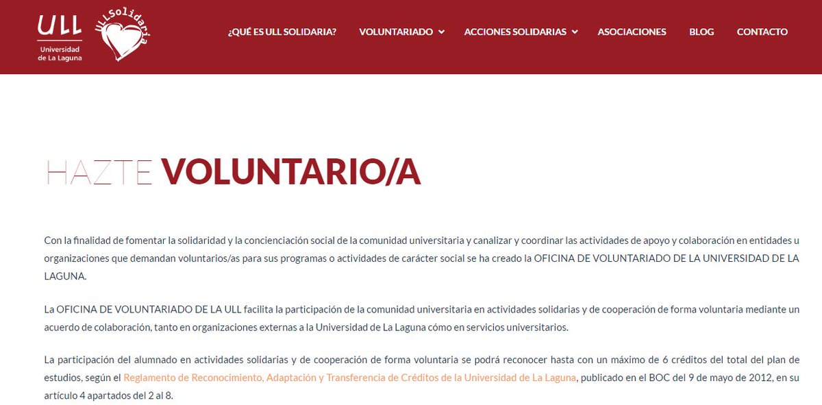 BibliotecaULL's tweet photo. ¡Únete a @ULLSolidaria! https://t.co/70kpor8XDD Tu #voluntariado se reconocerá también con créditos https://t.co/Jmqm1bleQI