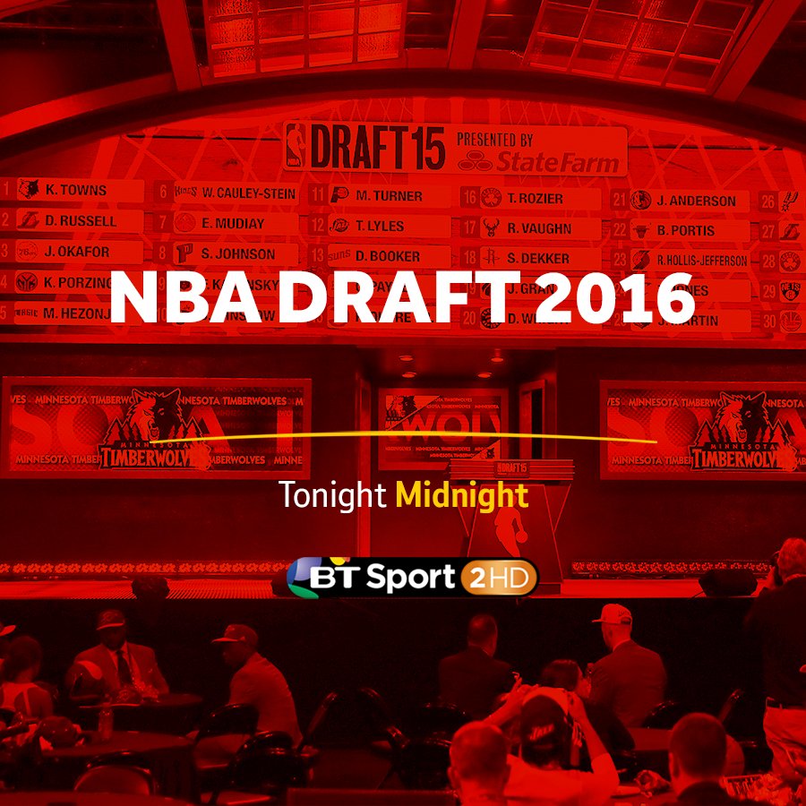 tntsports's tweet photo. Enjoy live coverage from the #NBADraft tonight where the @Sixers hold the number one pick in this year's selection. https://t.co/Joy6zxhuX9