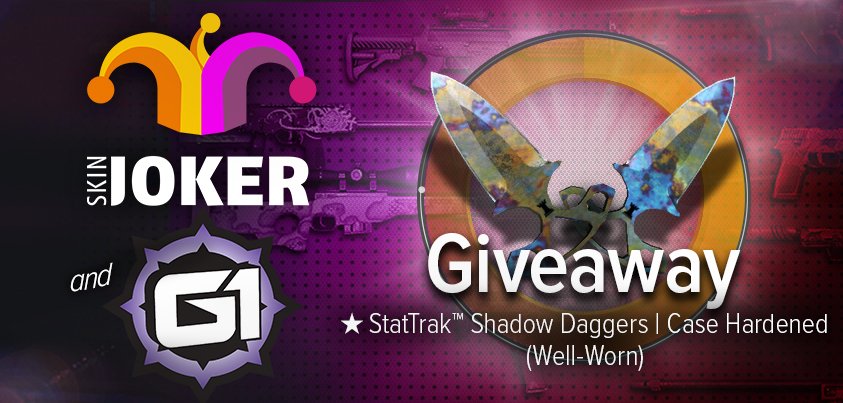 stakejokercom's tweet photo. And another giveaway is live! Join SkinJoker &amp; TheGreatOne right now: https://t.co/thzwMyISv3 https://t.co/WjxiSS0mSt