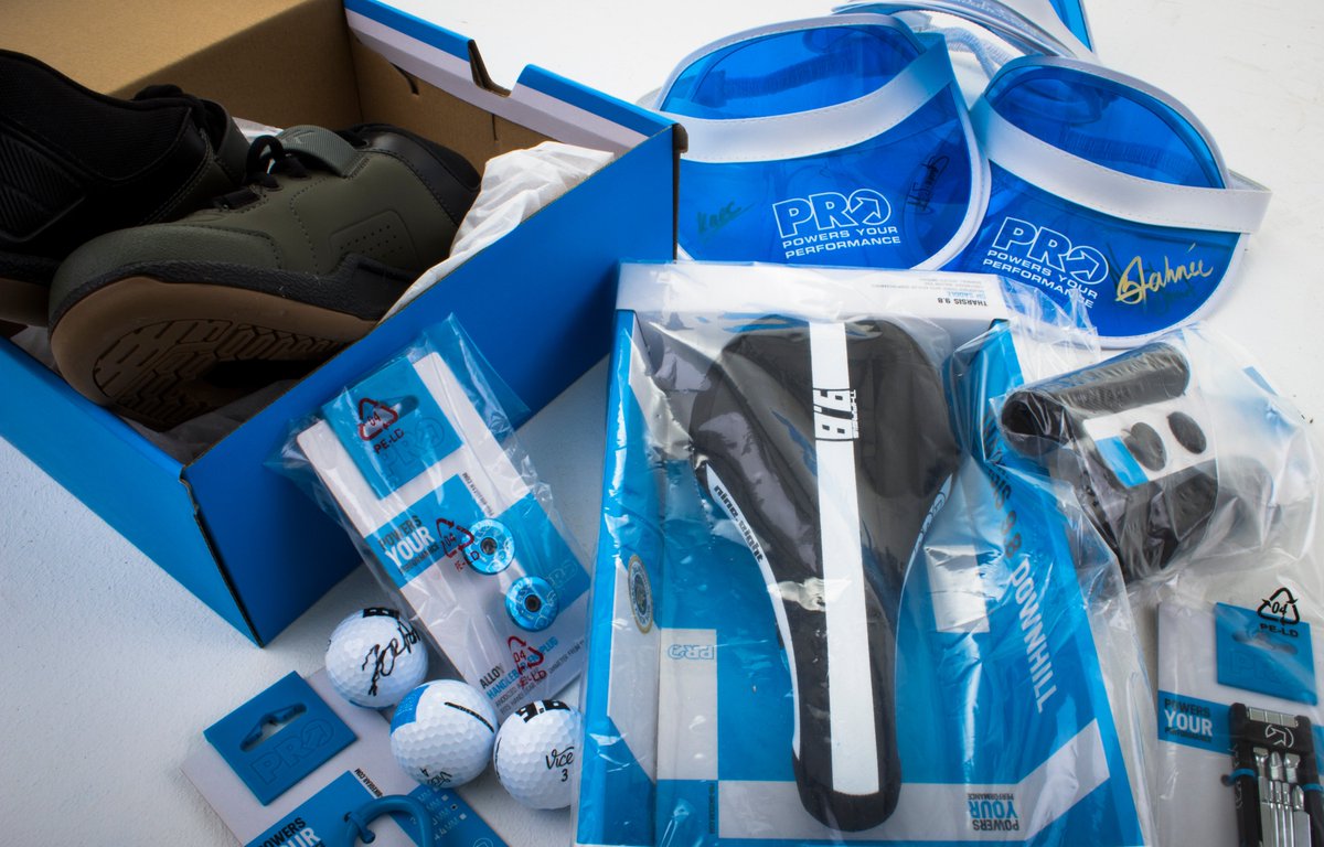 #PROLuckyDip RT to enter! Winners and prizes chosen at random - signed merch, shoes, saddle, grips, tools &amp; more!