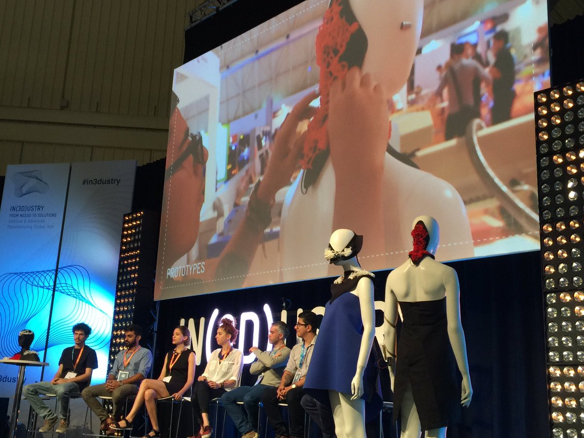 industry_arena's tweet photo. #IMPRIMIDA workshop participants presenting the created projects at @IAAC @sonarplusd and @in3dustry #in3dustry https://t.co/eh8E260UxR