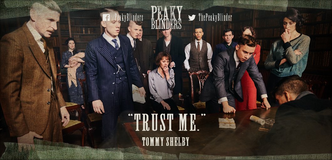ThePeakyBlinder's tweet photo. Trust is a two way game. #PeakyBlinders https://t.co/u2e3efsqGH
