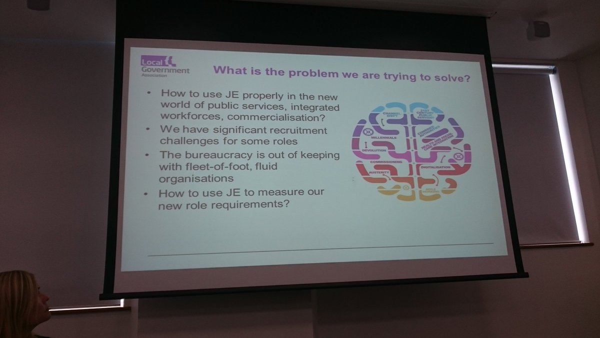 #ppmahr16 <a href="/WMEmployers/">WMEmployers</a> - are our JE processes fit for purpose? <a href="/SarahMLocalGov/">Sarah Messenger</a> great discussion being had!