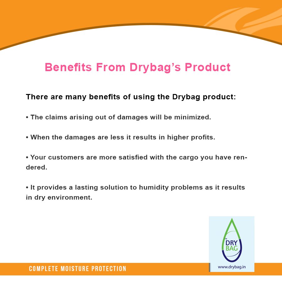DryBagIn's tweet photo. @DryBagIn
#Drybag’s product gives you Complete #Moisture #Protection to your container.visit https://t.co/TCRttDMWtU https://t.co/2bzYq6RQaH