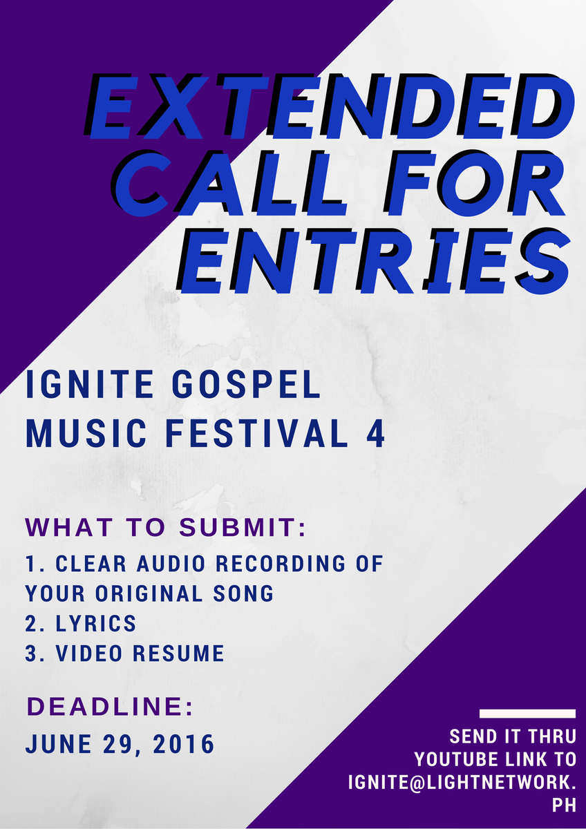 IgniteGMF's tweet photo. We are extending IGMF4's call for entries. Only 5 slots remaining.
Send in your applications now! https://t.co/TORFnmssvc