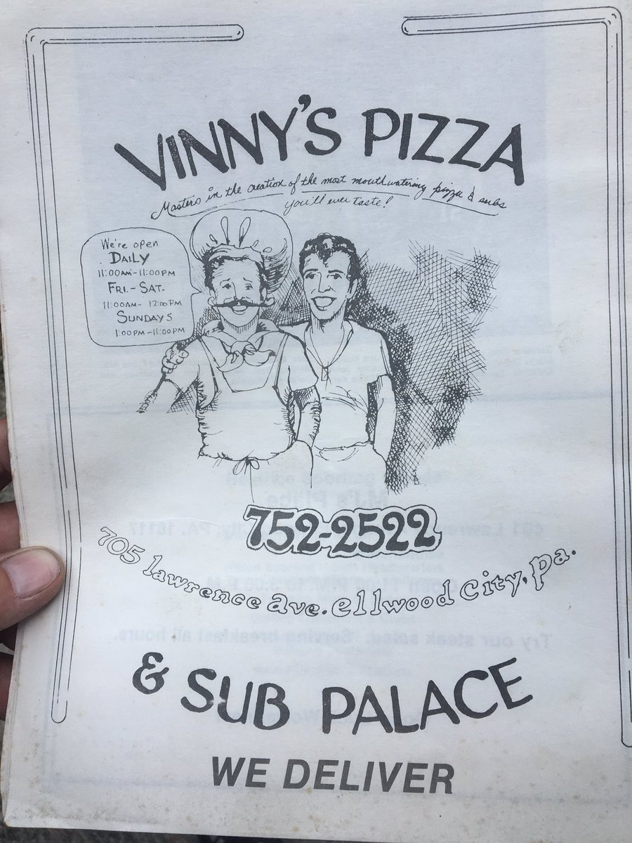 Vinnyspizzaec's tweet image. TBT brought to you from a 84 bball program ad. Vinny's been doing it since ever since. #generationstrong