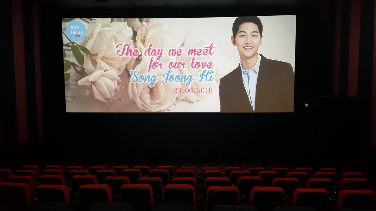 Test. Test. Test. #SongJoongKi Vietnam offline @KissVietnam