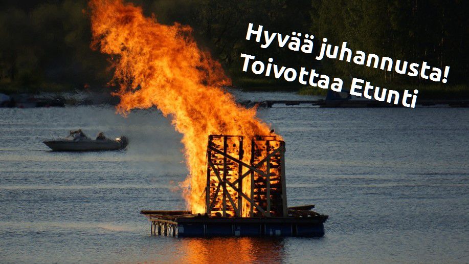Etuntifi's tweet photo. Hyvää #juhannus'ta! https://t.co/y6GYBnYsDr