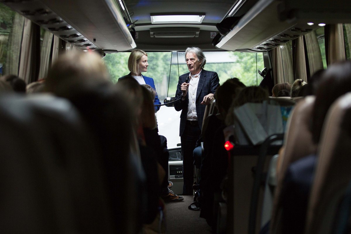 thegentlewoman's tweet photo. All aboard! The Gentlewoman Club went west with #PaulSmith for a jolly country jamboree. https://t.co/MfjZb79m42 https://t.co/lNvrbBTKVb