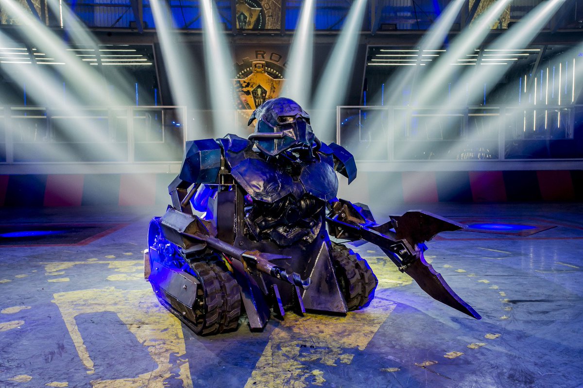 BBCNewsEnts's tweet photo. New #Robotwars robots have been revealed - welcome Sir Killalot, Matilda, Shunt and Dead Metal @UKRobotWars https://t.co/06MfkLzoON