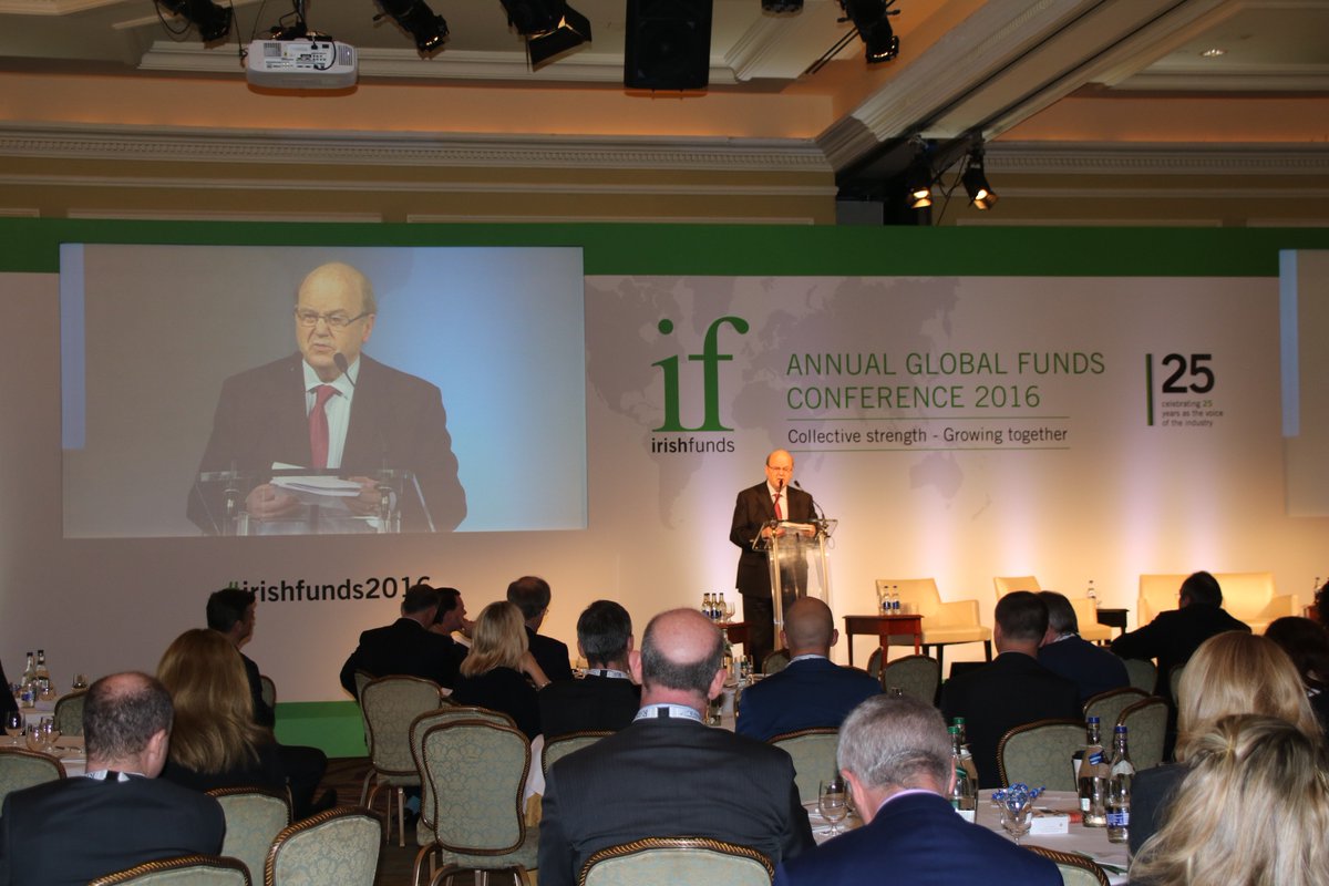 IRLDeptFinance's tweet photo. Minister Noonan Speech to Irish Funds Conference 2016 #IrishFunds2016 https://t.co/8DVgiyWeaK https://t.co/W0Pre3YhU7