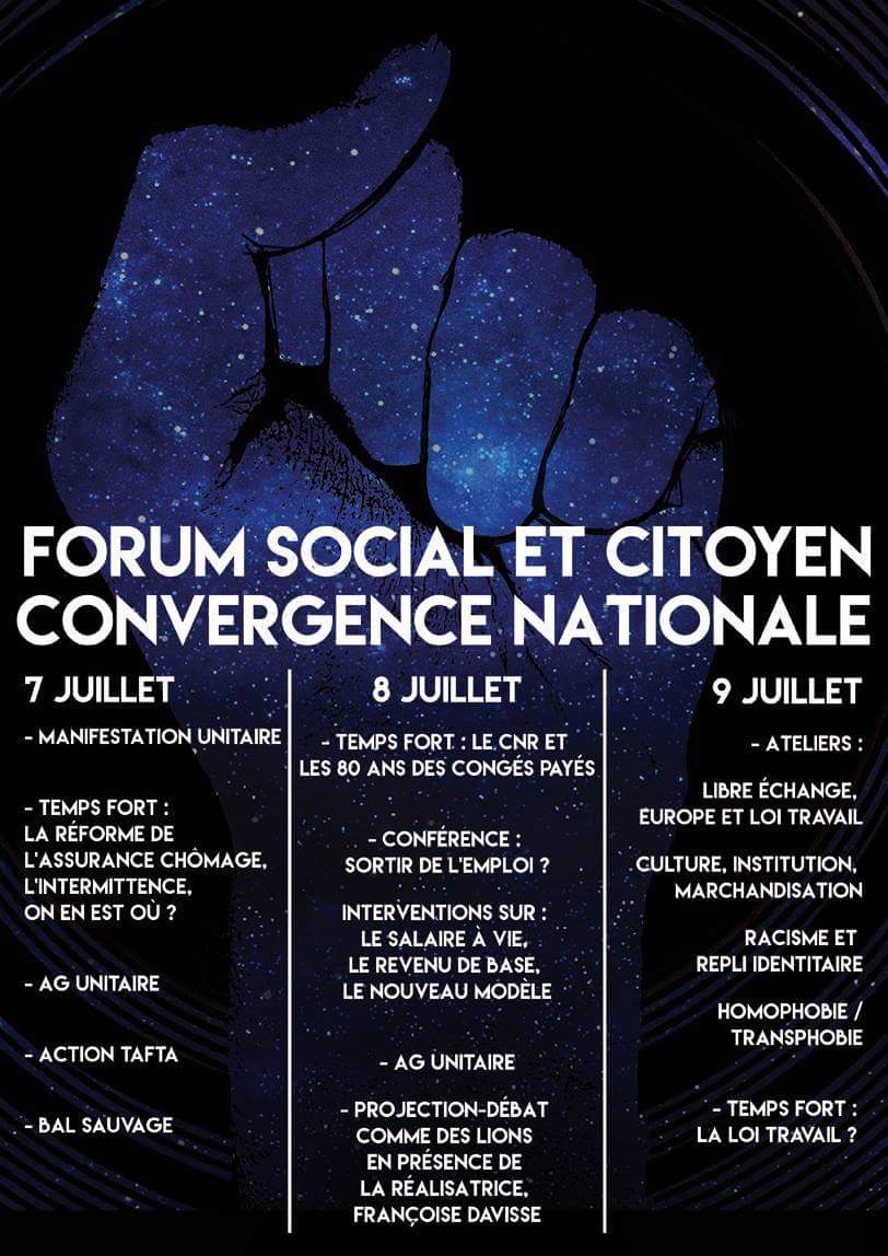 NuitDebout84's tweet photo. Programme du forum social et #citoyen #ConvergenceNationale ! 😉 
On va accueillir bcp d'amis de #NuitDebout #Avignon https://t.co/TM8gOOR1JC