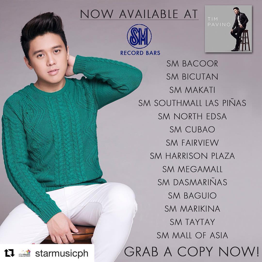 TimPavino's tweet photo. #Repost @starmusicph with @repostapp
・・・
Tim Pavino's self-titled album is now available... https://t.co/5zyunF633h https://t.co/J68DI9U10z