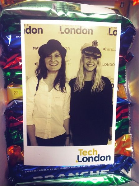 Mazi's tweet image. ThrowBackThursday: Our beautiful Maggie and Nanna at the last London Tech Week #LNDTechWeek