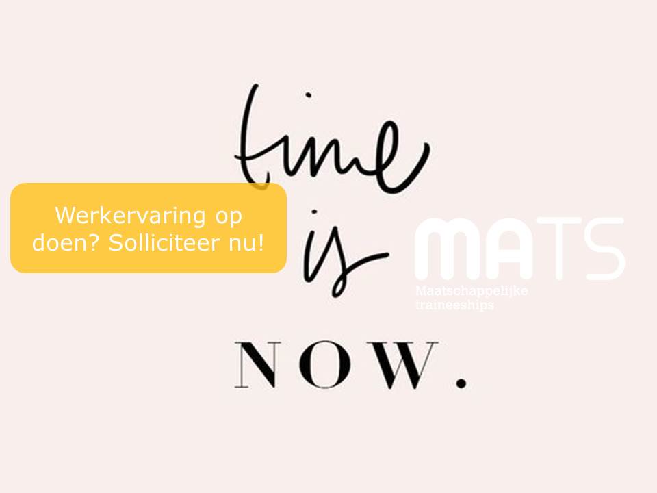 Jouw carrièrekansen vergroten?! MATS heeft diverse vacatures openstaan! kiesmats.nl/trainee/vacatu…