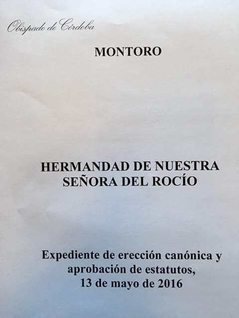BravoGamero's tweet photo. Hdad. Ntra. Sra. del Rocio de Montoro. GRACIAS MADRE. #Rocio #hermandad #rociero. https://t.co/2pB7XQeEuN