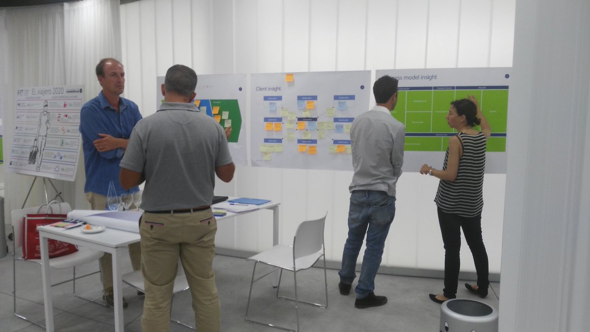 FITCanarias's tweet photo. Pasamos a diseñar nuestro modelo de negocio #InnovationFastTrack #Deloitte @Deloitte_ES https://t.co/uVa9ZU43HJ