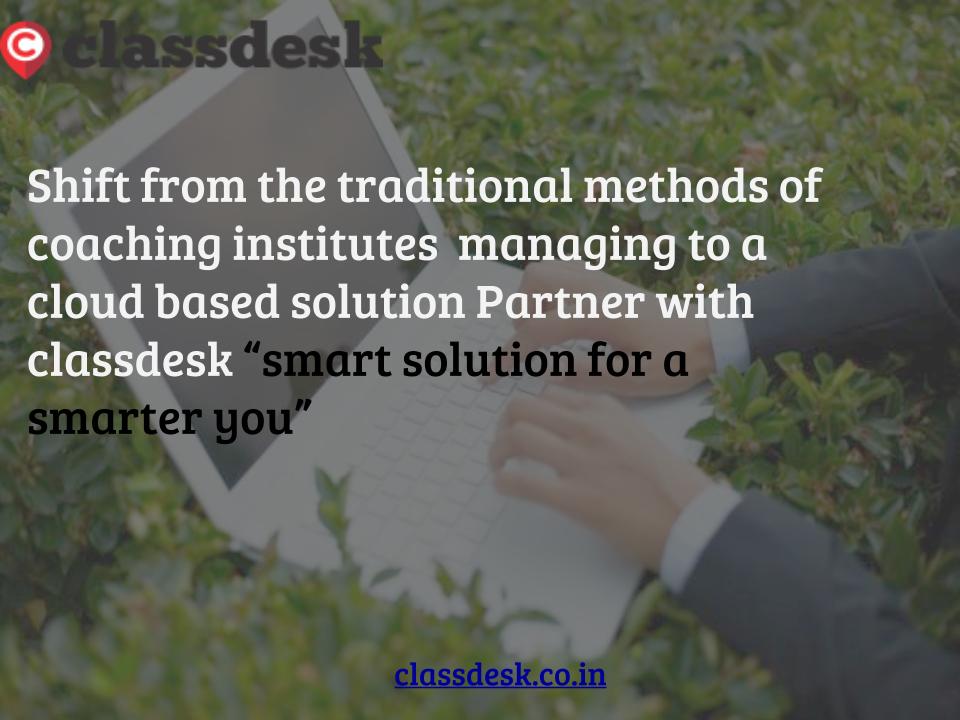 letscareerpedia's tweet photo. careerpedias classdesk is a cloudbased management solution for managing coaching classes #letsgodigitalwithclassdesk https://t.co/qigBsitPem