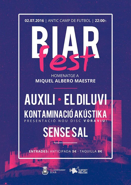 KAkontaminacio's tweet photo. Continua a https://t.co/B0Qa0SPrAf el sorteig de dues entrades per al #BiarFest només queden dues setmanes! https://t.co/GKYyJehr23