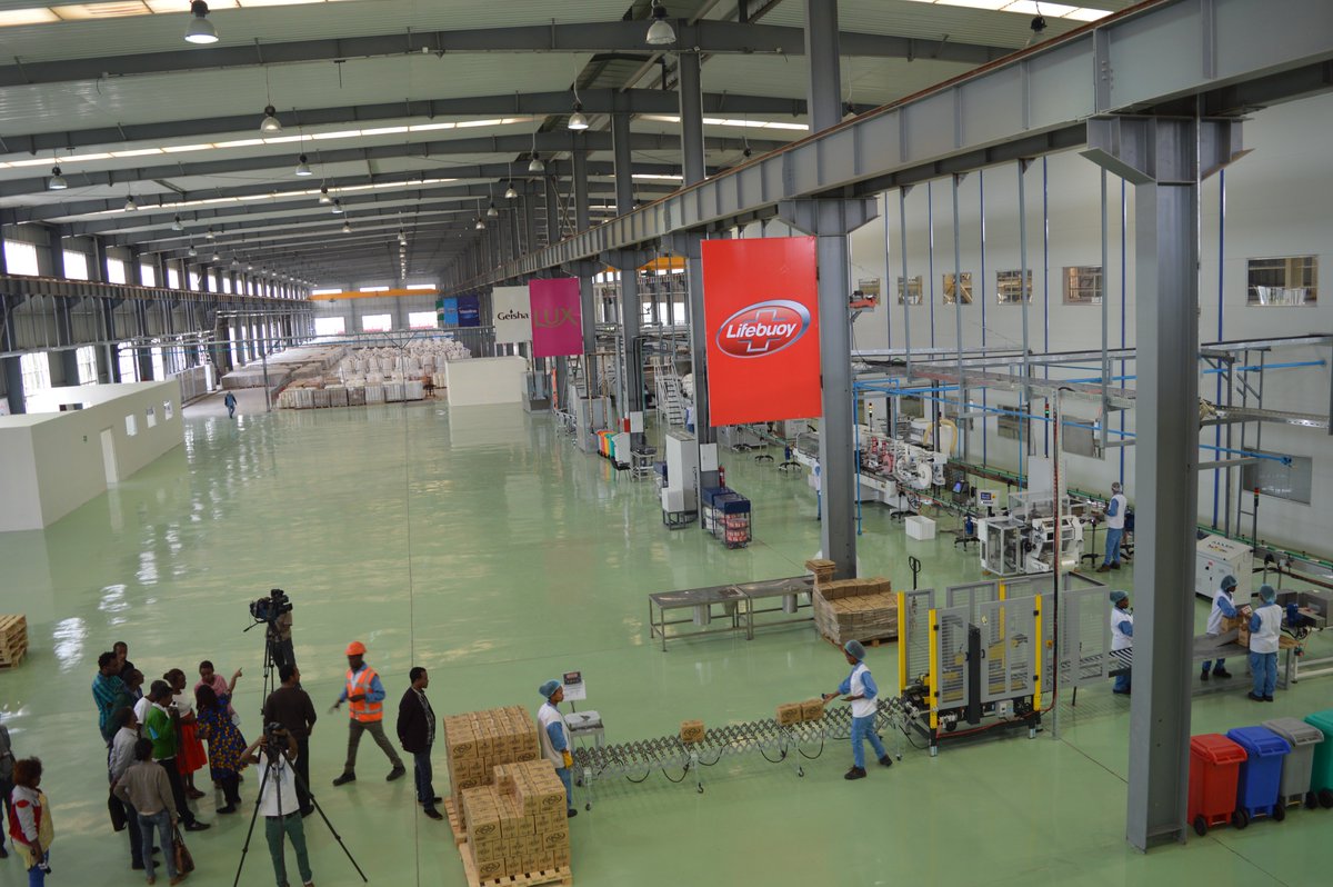UKinEthiopia's tweet photo. Big moment for #UK businesses in #Ethiopia as #Unilever opens first factory in #Addis today https://t.co/2SdJpzuyXl