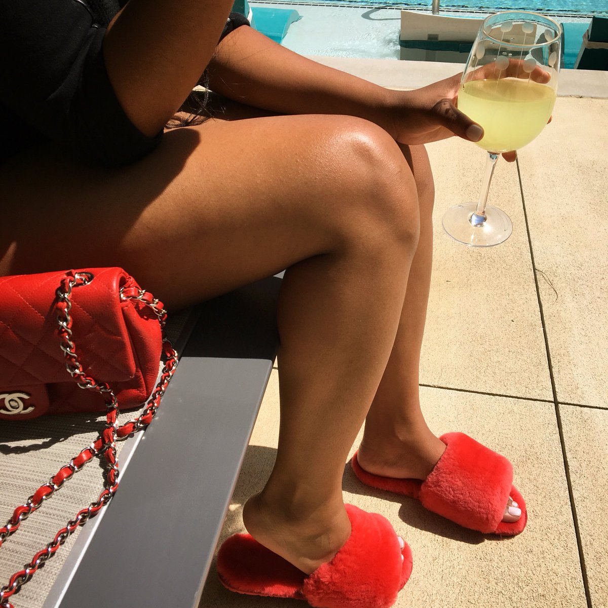 duckie confetti slippers