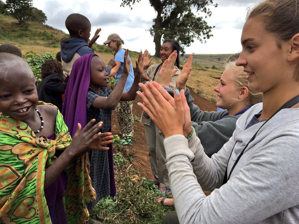 SSPTanzania's tweet photo. The children of the boma were just as interested in us as we were in them. https://t.co/BSVNxL7CS0
