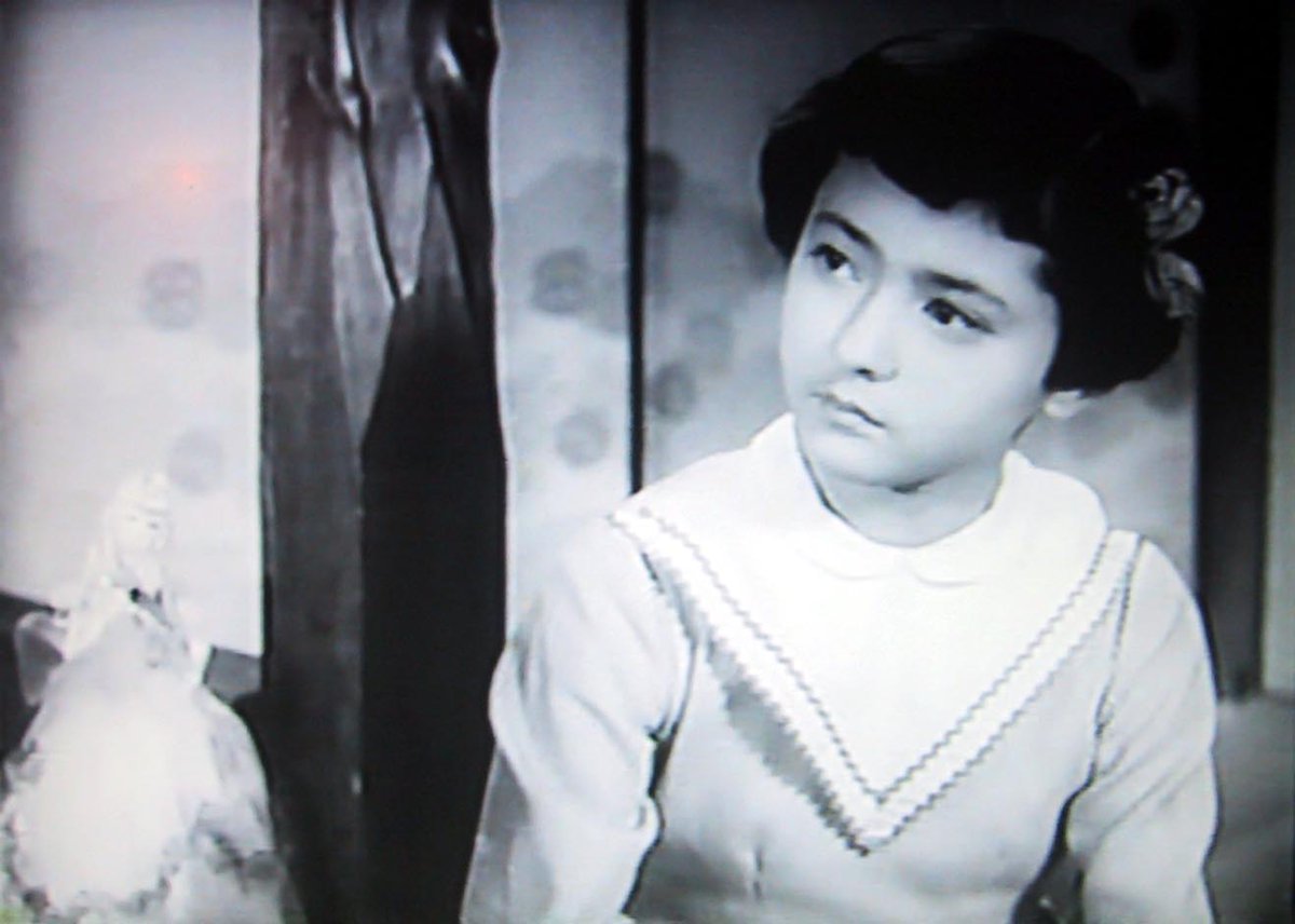 美少女流れで映画 ＃ノンちゃん雲に乗る (1955）より ＃鰐淵晴子 さん