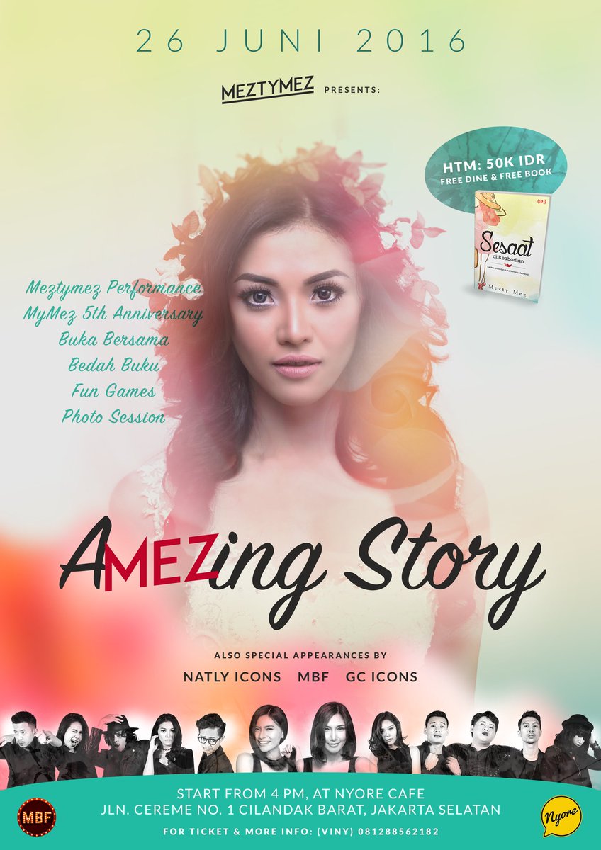 Jangan lupa pada datang yaa.. 😊 <a href="/Official_MyMez/">MEZTY MEZ FansClub™</a> <a href="/OnlyMezty/">Mezty Mez</a>