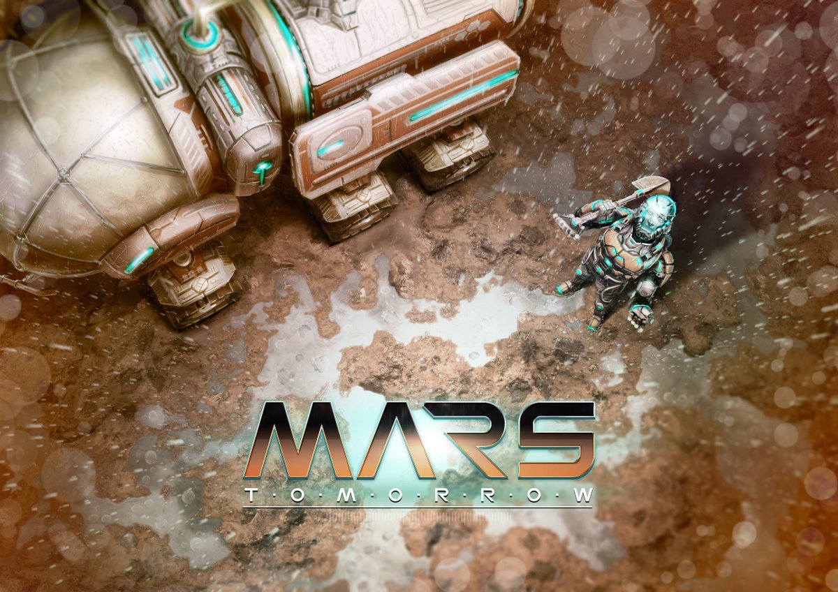 MarsTomorrow's tweet photo. RAIN over OLYMPUS MONS!
https://t.co/AqFiLpD7ra

#marsgame #freegame #wallpaperwednesday #f2p #RedMars #GreenMars https://t.co/PZoH7PuwCY