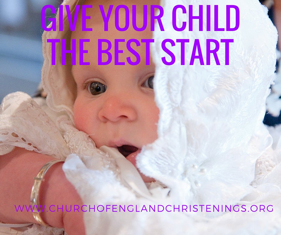 Did you know you don't have to have been christened yourself in order to have your child #christened ? #thebeststart